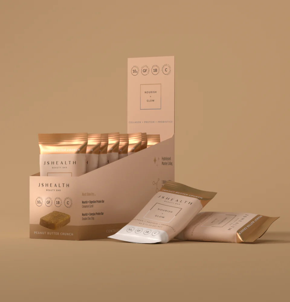 Nourish + Glow Beauty Bar - Peanut Butter Crunch - Image 6